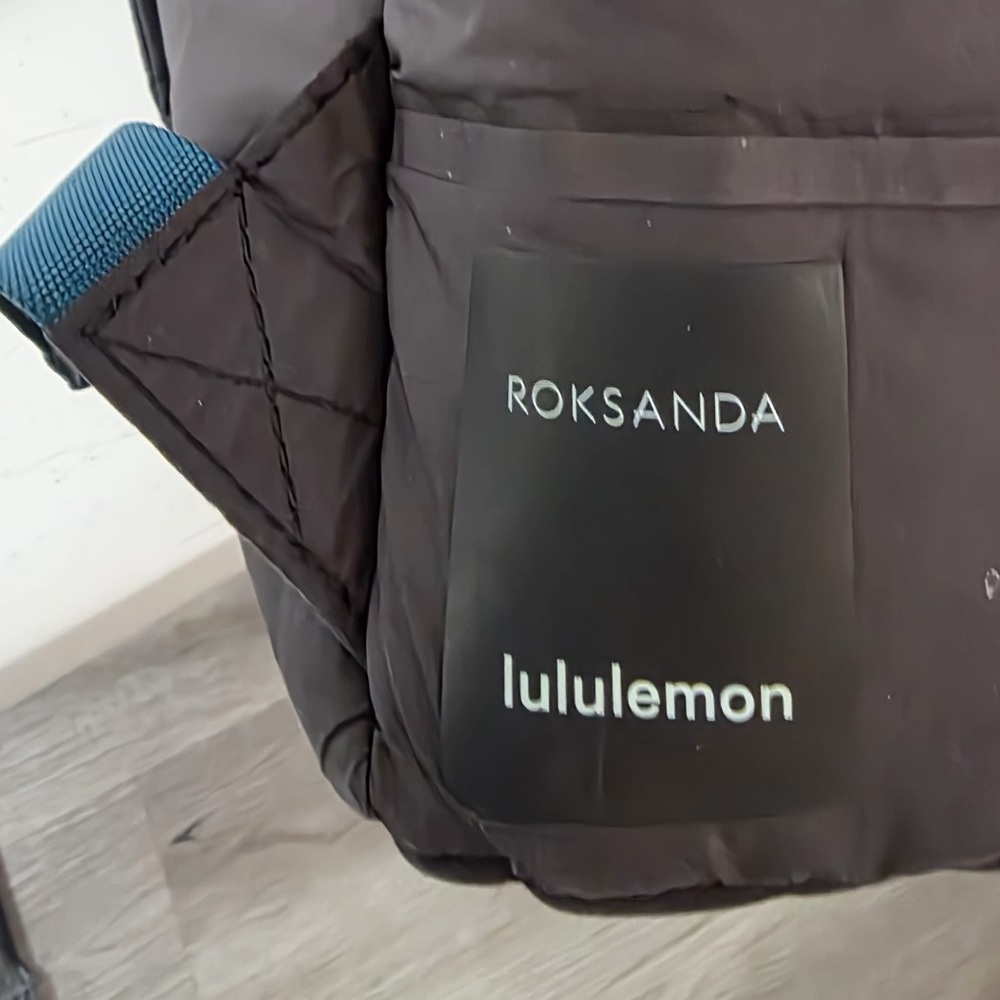 Lululemon•Face Forward Backpack *lululemon x Roksanda•Water Resistant•Black•EUC - Picture 10 of 16